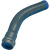 Photo Wavin PVC Pressure Pipe systems Bend 60° with Wavisafe socket, PN 10, d - 110  [Code number: 3066422460 / 20146053]