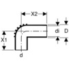Draft Geberit Silent-db20 connection bend 90°, extended, d56 [Code number: 305.905.14.1]