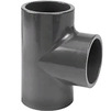 Photo Wavin PVC Pressure Pipe systems T-branch fitting 90°, PVC-U, PN10, d - 90x90x90 [Code number: 20140909]
