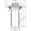 Draft Hutterer & Lechner Flat-roof renovation drain, vertical, DN160 [Code number: HL 69/5]