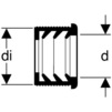 Draft Geberit HDPE Rubber collar for traps, d32 [Code number: 152.689.00.1]