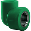 Photo AntiFire Green Combined elbow, d - 32, d1 - 1/2" female, PP, green (price on request) [Code number: 034129]