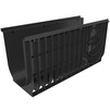 Photo Gidrolica Pro Drainage channel DC-30.38.48, plastic, 1000x380x494 mm, DN - 300 [Code number: 834pro]