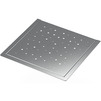 Photo SitaDrain Profile frame of stainless steel 1.4301, bubble design grating, 425x450 mm [Code number: 25404033]