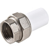 Photo RBK Combined detachable coupling, d - 20, d1 - 1"ВР, PP [Code number: 020501]