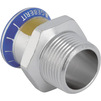 Photo Geberit Mapress Stainless Steel adapter with male thread, gas, d 28, R 3/4" [Code number: 34068]