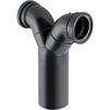 Photo Geberit HDPE Double bend 90° with connectors for wall-hung WC vertical installation, d110, d1 110 [Code number: 367.903.16.1]