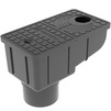 Photo Gidrolica Rain Outdoor drain OD-30.16,6.20, plastic, with closed cap plastic, 300x166x200 mm [Code number: 28135 (GD)]