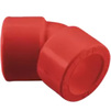 Photo AntiFire Elbow 45°, d - 63, PP, red (price on request) [Code number: 033340]