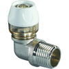 Photo Uponor RTM Elbow with male thread, brass, d - 16, R - 1/2" [Code number: 1048599]