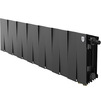 Photo Royal Thermo PianoForte 200 Black VR80 Bimetallic radiator, 14 sections [Code number: RTPBVR803020014]