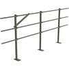 Photo Fachmann Roof fencing КО/PL/1200-3-3000 RAL, length 3m, height 1200 mm, number of cross pipes 3 pc [Code number: 11.836]