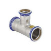 Photo Geberit Mapress Stainless Steel T-piece, reduced, gas, d 42, d1 18 [Code number: 34141]