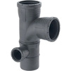 Photo Geberit Silent-Pro Combined branch fitting 87,5°, left, d110, d1 90, d2 50 [Code number: 393.570.14.1]