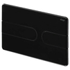 Photo VIEGA Prevista WC flush plate Visign for Style 23 for concealed cisterns, plastic, jet black [Code number: 773175]