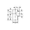 Draft Wavin QuickStream T-piece 88,5°, d - 110x110 [Code number: 3003663]