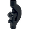 Фото Фитинг-аэратор Geberit HDPE Sovent с шестью заглушенными отверстиями, d - 160, d1 - 110, d2 - 75 [Артикул: 369.001.16.1]