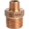 Photo REHAU AURLINE RX+ Reducing nipple, R - 1/2", R1 - 3/8", bronze [Code number: 18732431001]