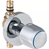 Photo Geberit Mepla Concealed ball valve with lever, chrome-plated, d 16 [Code number: 611.011.21.2]
