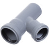 Photo RTP BETA T-piece 67° for non-pressure domestic sewage, for socket, PP, d - 50, d1 - 40 [Code number: 33465]