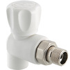 Фото Кран VALTEC PPR для подключения радиатора, угловой, d - 20, G - 1/2" [Артикул: VTp.718.0.02004]