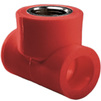 Photo AntiFire Combined T-piece, d - 32, d1 - 1/2", d2 - 32 female, PP, red (price on request) [Code number: 051179]