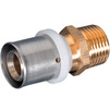 Photo MVI Straight press fitting, d - 16, d1 - 3/4", PN 16, with male thread [Code number: PF.520.0405]