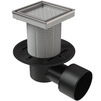 Photo Tatpolymer Adjustable drain, D - 110/75, for tile, horizontal [Code number: 1d0914 / TP-5100-3020]