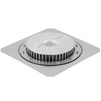 Photo [NO LONGER PRODUCED. REPLACEMENT: 359.098.00.1] - Geberit Pluvia roof outlet with fastening flange, for roof foils, d90 [Code number: 359.012.00.1]