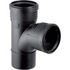 Photo Geberit Silent-PP branch fitting 87,5°, swept-entry, d 90*90 [Code number: 390.454.14.1]