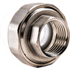 Photo RBK Combined detachable socket coupling, d - 50, d1 - 1 1/2"ВР, PP [Code number: 020552]