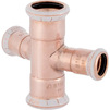 Фото Крестовина 30° Geberit Mapress трубная, d - 22, d1 - 15 [Артикул: 61406]