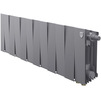 Photo Royal Thermo PianoForte 200 Silver VR80 Bimetallic radiator, 12 sections [Code number: RTPSVR803020012]