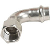 Photo REHAU EdelPress Press elbow 90°, d - 28, Rp - 3/4", with female thread [Code number: 11909291001 / 190 929 001]