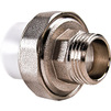 Photo RBK Combined detachable socket coupling, d - 20, d1 - 1"НР, PP [Code number: 020580]