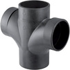 Photo Geberit Silent-db20 double branch fitting 88.5°, swept-entry, d 110 x 110 [Code number: 310.102.14.1]