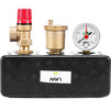 Photo MVI Boiler safety group in thermal insulation, d - 1" (Safety valve 1/2"x3/4" with a pressure of 3 bar), PN 10 [Code number: SE.514.06]