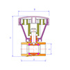 Чертеж Кран шар. VALTEC с плавным открыванием, вн.-вн., d - 3/4" [Артикул: VT.252.N.05]