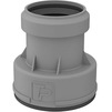Photo Tatpolymer Reducer, D - 50, PP, gray, PVC-U/cast iron (steel) [Code number: 1d0825 / ТП-9/50 ПП]