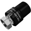 Photo Royal Thermo Термоголовка жидкостная, М30х1,5 (черный) [Артикул: RTO 08.03]