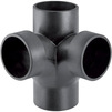 Photo Geberit Silent-db20 Corner branch fitting  88,5°, d 110, d1 110 [Code number: 310.083.14.1]