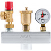 Photo MVI Boiler safety group, d - 1" (Safety valve 1/2"x3/4" with a pressure of 3 bar), PN 10 [Code number: SE.511.06]