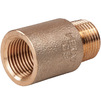 Photo REHAU AURLINE RX+ Extension, R - 1", Rp - 1", length 30 mm, bronze [Code number: 18751061030]