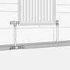 Photo REHAU RAUTITAN radiator bend, stainless steel, length 250 mm, d - 16 [Code number: 12662821001 / 266 282 001]