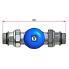Фото Клапан VALTEC смесительный термостатический трехходовой Thermomi, G - 1/2" (не регул.) [Артикул: VT.MT10NR]