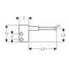 Photo Geberit Mepla connector box type T, d 20mm, d1 16mm, d2 20mm [Code number: 612.265.00.1]