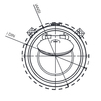 Фото Обратный клапан межфланцевый EFFAST, ANSI and DIN System (с пружиной), ПВХ, d 160 [Артикул: 4w0802 / CDRCKD1600.M]