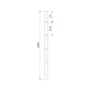 Photo Tatpolymer Edge aluminum rail, length 2 m [Code numbe: 1d0763 / 56366]