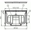 Draft Hutterer & Lechner Grating with stainless steel grate, Klick-Klack fixing system, siphon PRIMUS [Code number: HL 3910Pr] (Russia)