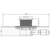 Draft Hutterer & Lechner Floor drain with pre-mounted bitumen flange d420 mm, horizontal, DN40/50 [Code number: HL 510NH]